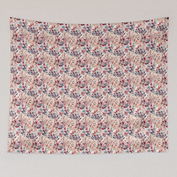 Item preview, Botanical Whispers pattern, watercolor design, leaf pattern design, botanical pattern designed and sold by ontano.