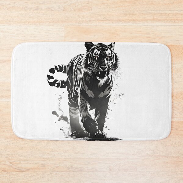 Item preview, Black and white tiger designed and sold by SweetRossel.
