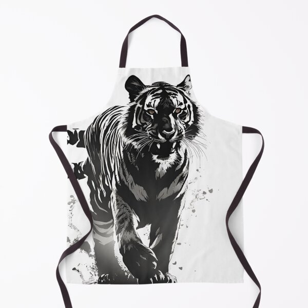 Item preview, Black and white tiger designed and sold by SweetRossel.