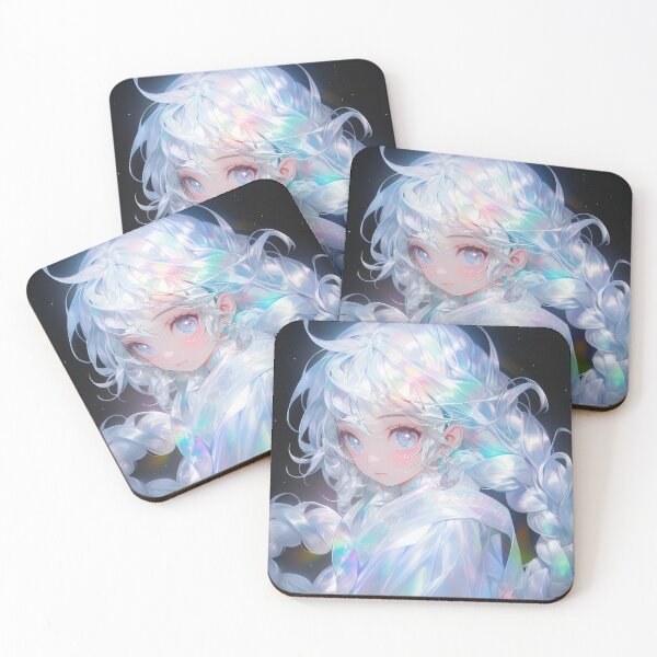 Item preview, Luminous Glowing Celestial Anime Girl designed and sold by bubblegoth.