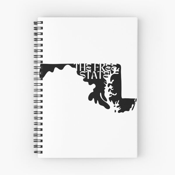 Item preview, Maryland The Free State Nickname MD Outline designed and sold by lbestdesigns.