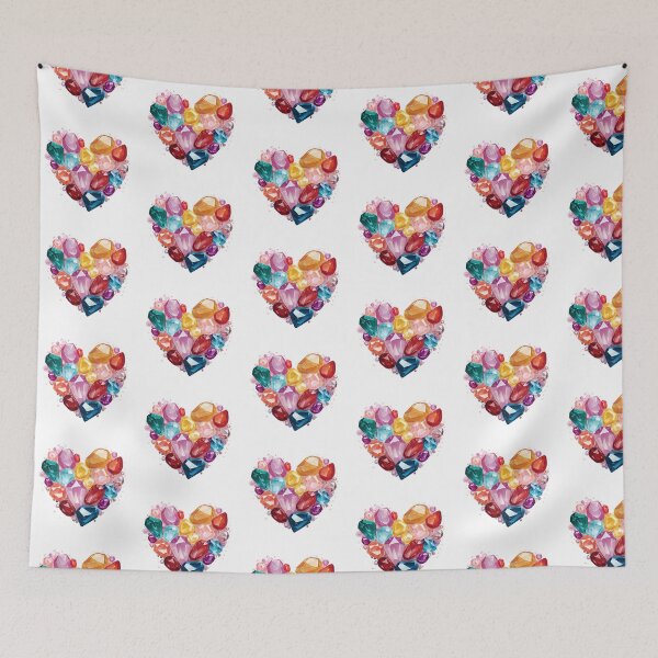 Item preview, Crystal Gem Candy Love - Vibrant Sweet Treat Design designed and sold by Pobru.