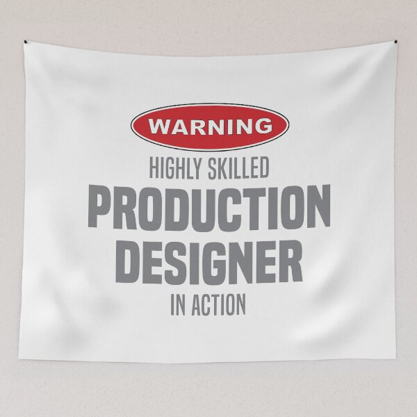 Item preview, Highly Skilled Production Designer in Action designed and sold by NermilioDesigns.