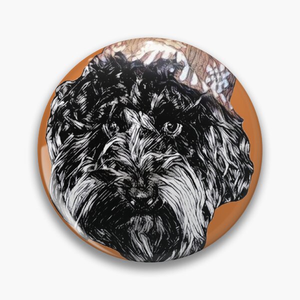 Item preview, Cockapoo with a Winter Hat (Orange) designed and sold by LearsInteriors.