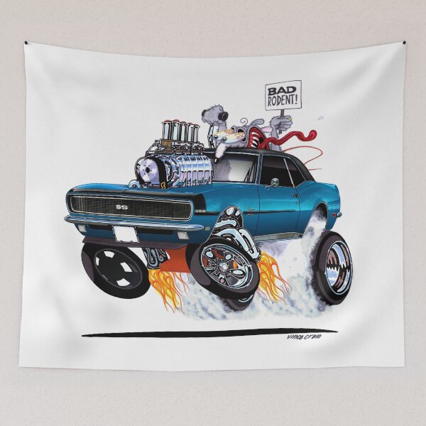 Item preview, Vince Crain High Octane 1968 Camaro SS lemans blue designed and sold by vincecrain.
