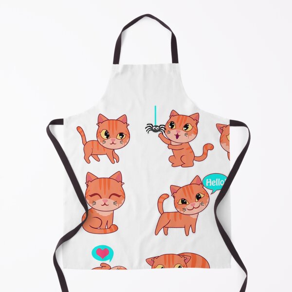 Item preview, funny cute cartoon cat pattern designed and sold by DarioCrow.