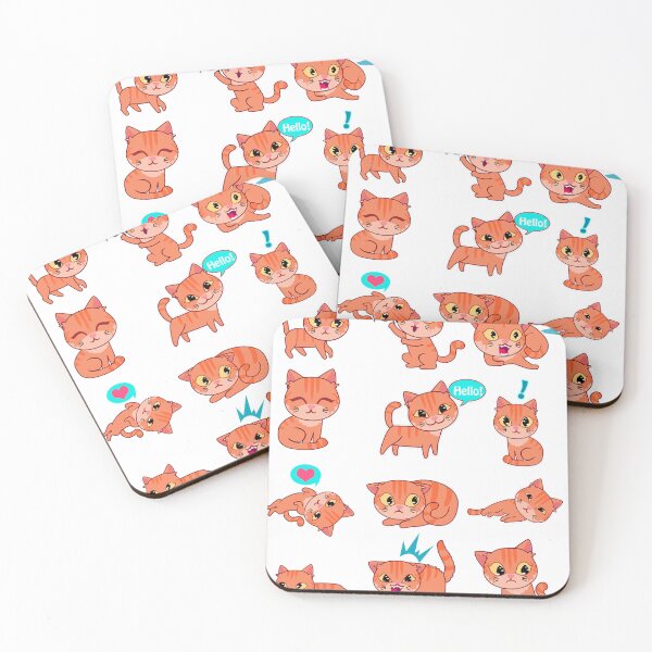 Item preview, funny cute cartoon cat pattern designed and sold by DarioCrow.