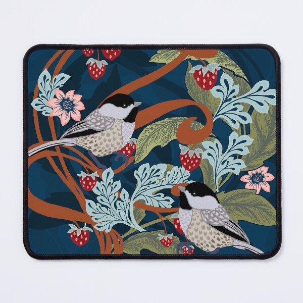 Item preview, Chickadees and Berries designed and sold by MeganSteer.