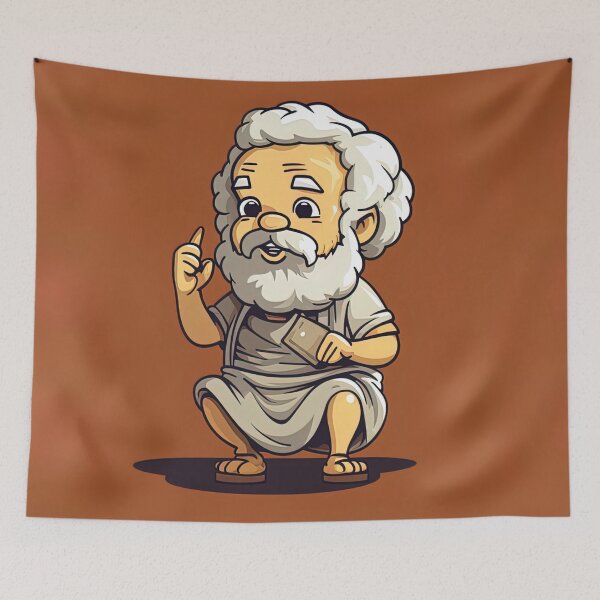 Item preview, Socrates | cute style designed and sold by ComicsFactory.