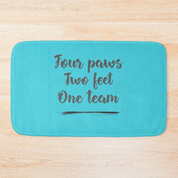 Item preview, 4 paws, 2 feet, 1 team designed and sold by kookycomet.