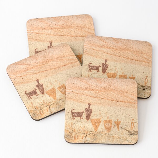 Item preview, A Boy And His Dog Pictograph From Central Utah designed and sold by Kevin Wellard.