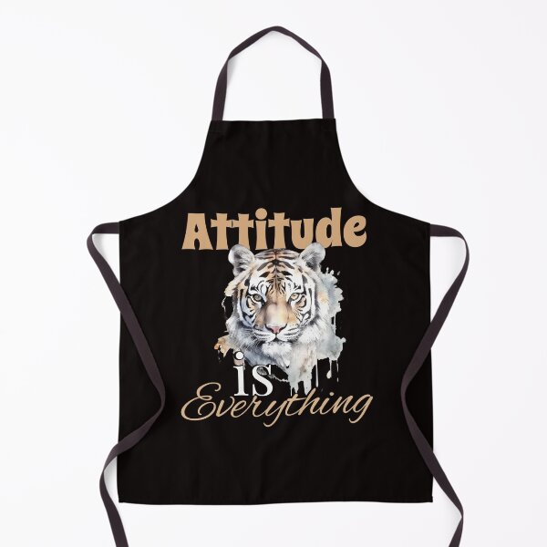 Item preview, Attitude is Everything Tiger designed and sold by TigerRoseStudio.