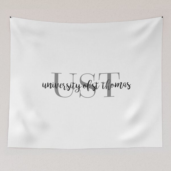 Item preview, University of St Thomas UST Tommies Grayscale Overlay Watercolor Ink designed and sold by Eva Phan.