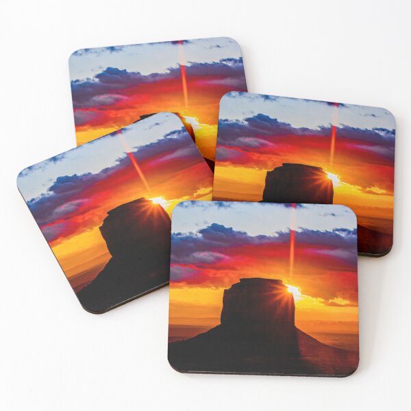 Item preview, Monument Valley Sunrise Laser designed and sold by Mista Vista Photos.