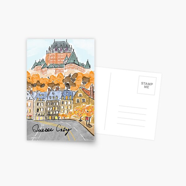 Item preview, Quebec Landmarks - Fairmont Le Château Frontenac designed and sold by joqiao.