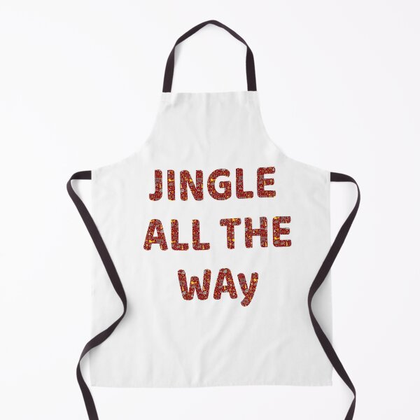 Item preview, Jingle All The Way - Festive Red Christmas Lettering designed and sold by ara-designs.