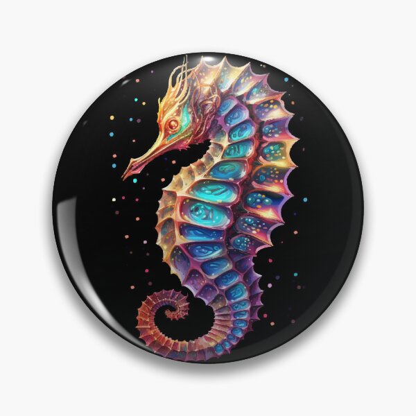Item preview, Beautiful seahorse for sea animal fans, gift fish designed and sold by Andrea-Design.