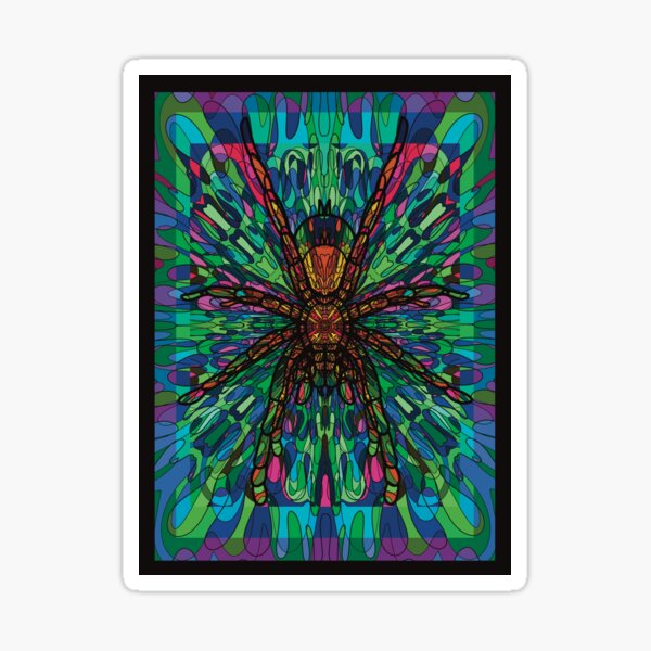 Item preview, Dark Trippy Tarantula Art designed and sold by IgorAndMore.