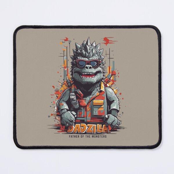 Item preview, Dadzilla Father Of Monsters. Funny Dad T Shirt Christmas Gift T-Shirt designed and sold by BRUNTadventures.