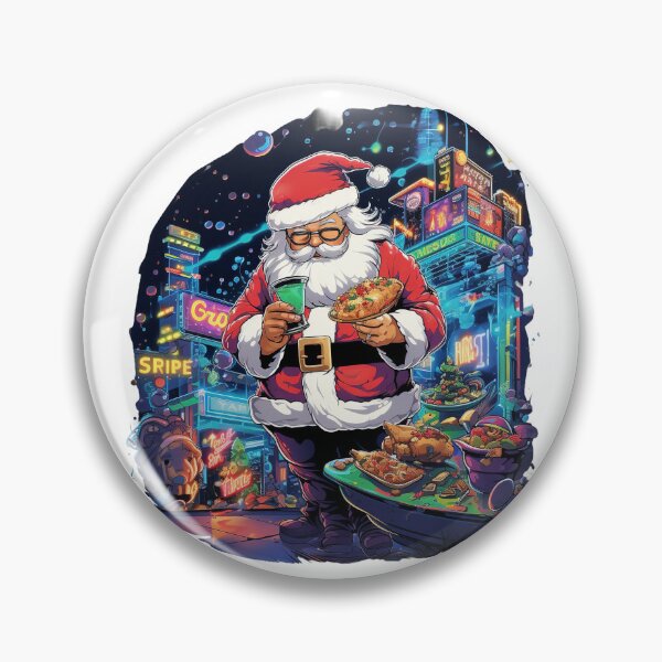 Item preview, Santa's Snowy Night Journey designed and sold by Clirix.