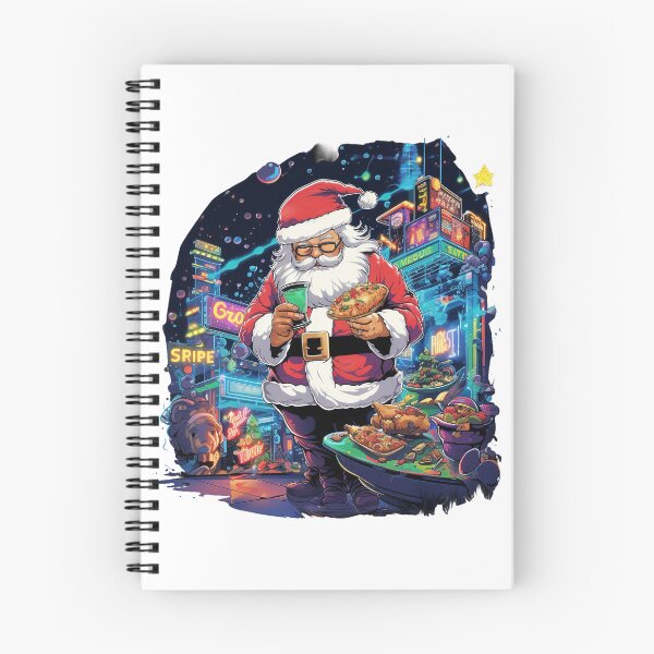 Item preview, Santa's Snowy Night Journey designed and sold by Clirix.