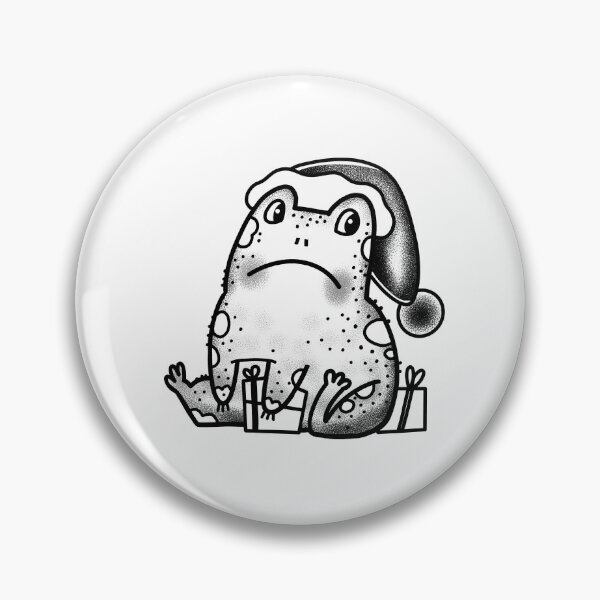 Item preview, Tattoo style SANTA toad designed and sold by jazzydevil.