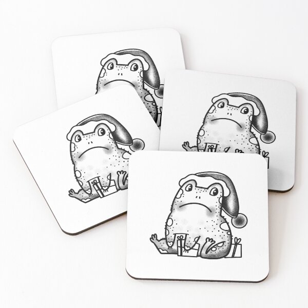 Item preview, Tattoo style SANTA toad designed and sold by jazzydevil.