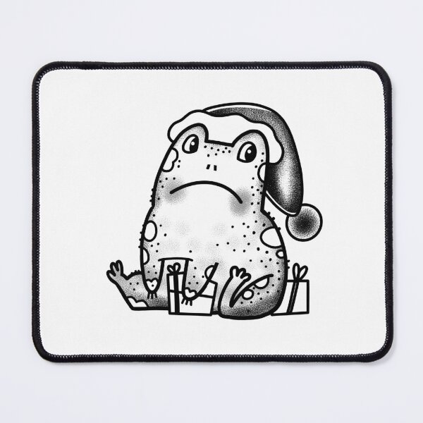 Item preview, Tattoo style SANTA toad designed and sold by jazzydevil.
