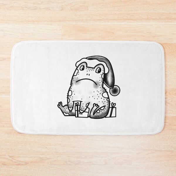 Item preview, Tattoo style SANTA toad designed and sold by jazzydevil.