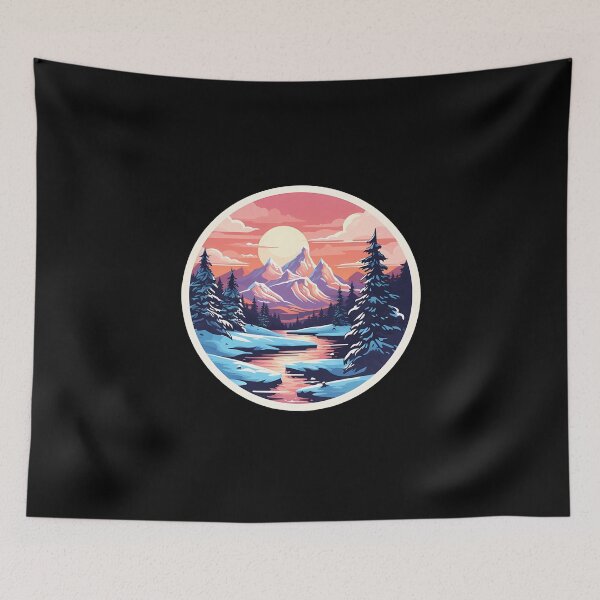 Item preview, National Park Winter Snow designed and sold by titanosdesign.