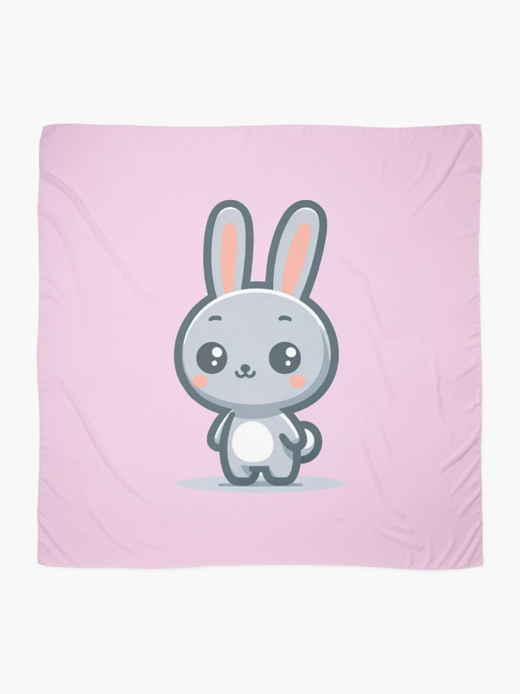 Thumbnail 2 of 3, Scarf, Cute Rabbit designed and sold by Alphaproject.