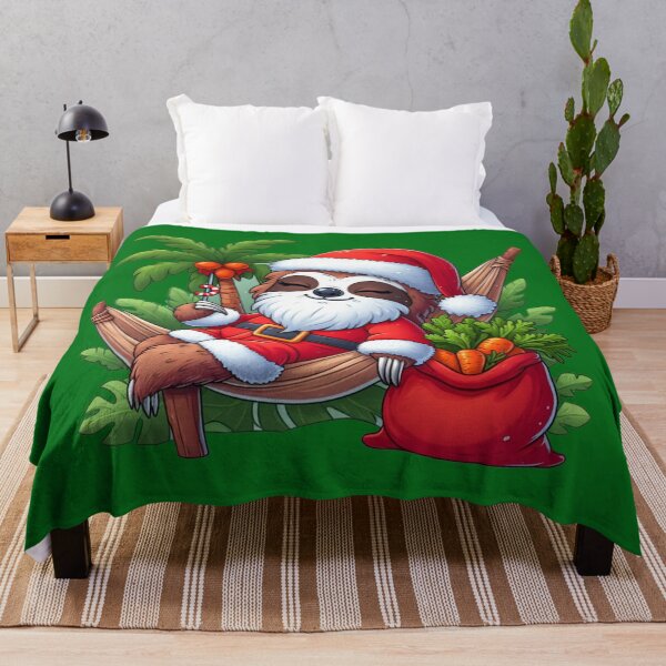 Item preview, Sloth as santa claus drawing designed and sold by Blondiabshop.