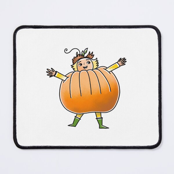 Item preview, Girl in a pumpkin costume designed and sold by jazzydevil.