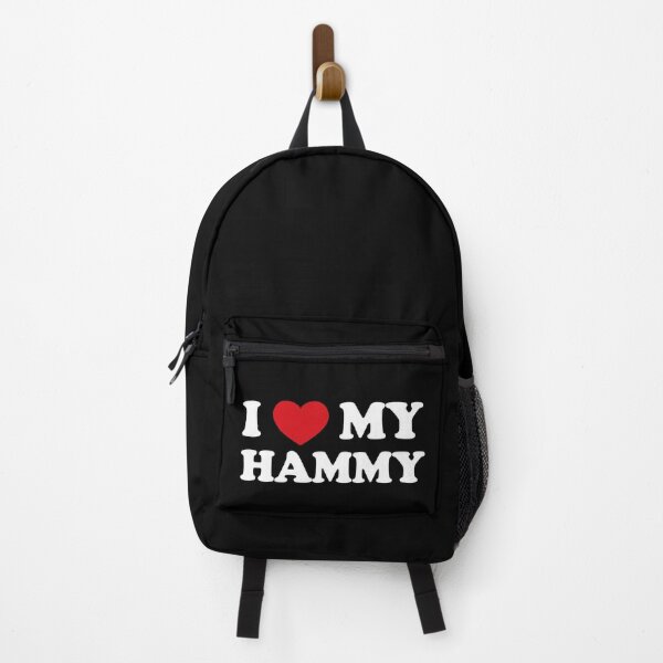 Item preview, I love my hammy /white/ designed and sold by EmeraldeaArt.