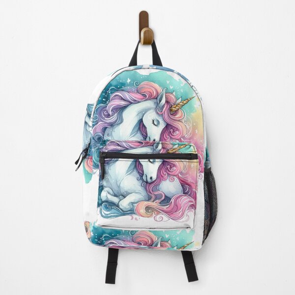Item preview, Watercolor Painting of a Magical Rainbow Unicorn designed and sold by Star-Fragment.