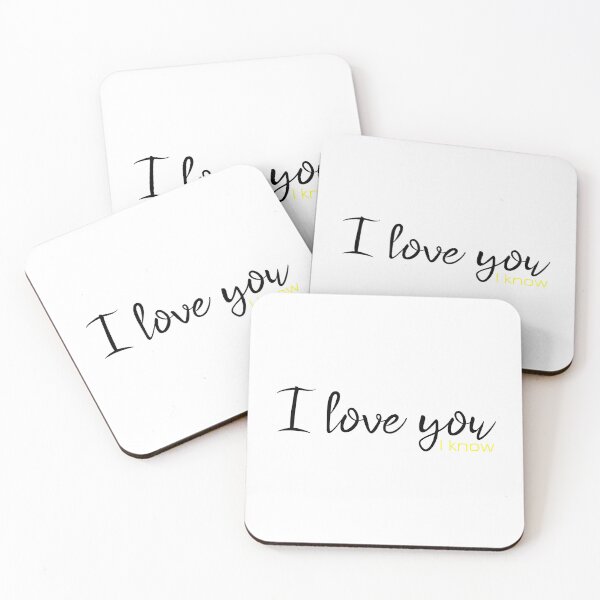 Item preview, I love you I know designed and sold by ginger-tea-.