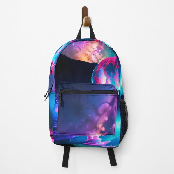 Item preview, Neon Blacklight Style Llama Leap designed and sold by Matt's Artificial Nature.