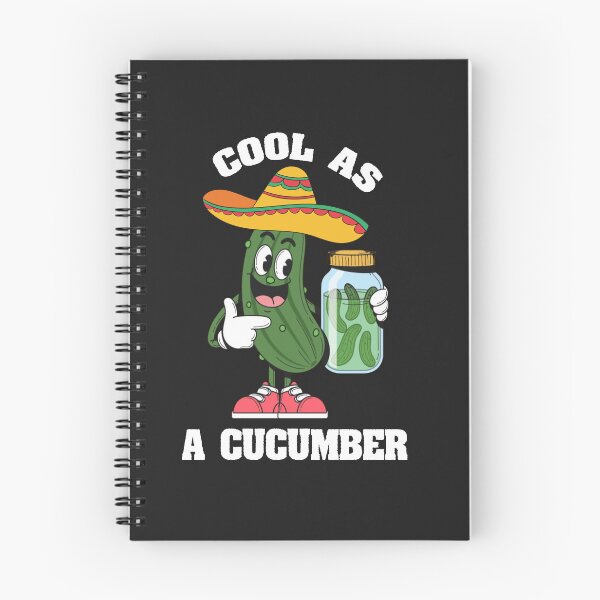 Item preview, Cool as a Cucumber, Funny Food for Cucumber Lovers designed and sold by ELK20.