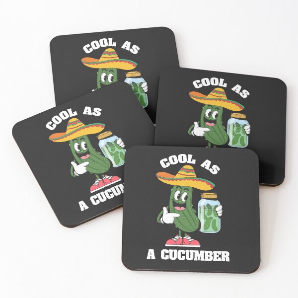 Item preview, Cool as a Cucumber, Funny Food for Cucumber Lovers designed and sold by ELK20.