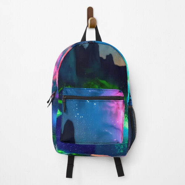 Item preview, Neon Blacklight Style White Rabbit Leap  designed and sold by Matt's Artificial Nature.