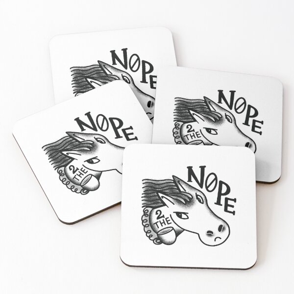 Item preview, Tattoo style  NOPE to the cup with horse designed and sold by jazzydevil.