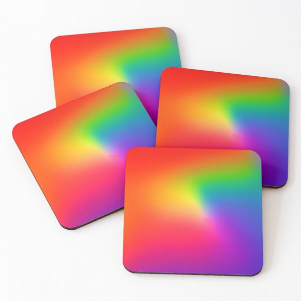 Item preview, Aesthetic rainbow gradient 12, Abstract Patterns designed and sold by RAINBOWGLASS.