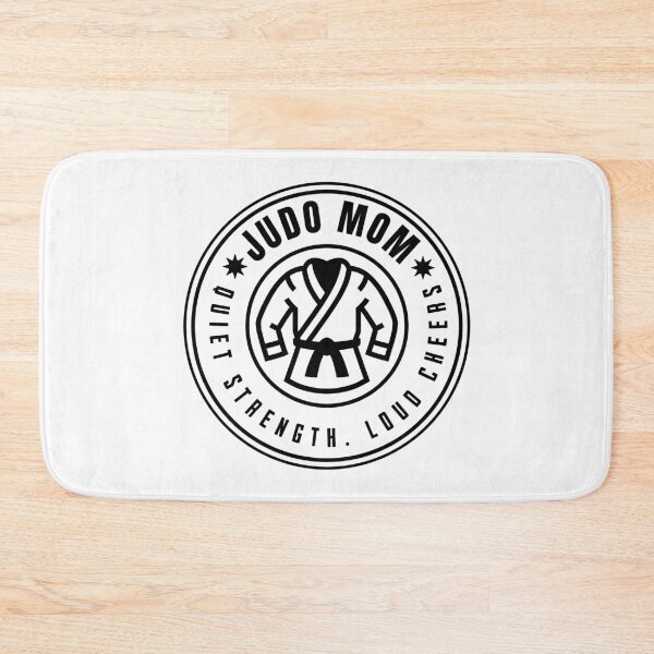 Item preview, Judo Mom quiet strength loud cheers designed and sold by Graffik-Peeps.