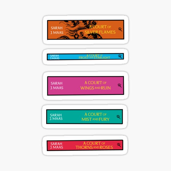 Item preview, ACOTAR Book Spines designed and sold by Jankli19.