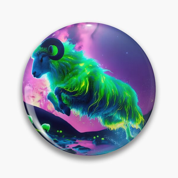 Item preview, Neon Blacklight Style Leap Wall designed and sold by Matt's Artificial Nature.