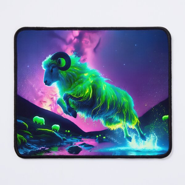 Item preview, Neon Blacklight Style Leap Wall designed and sold by Matt's Artificial Nature.