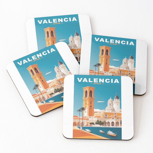 Item preview, Valencia Spain cityscape designed and sold by tkhrbika.