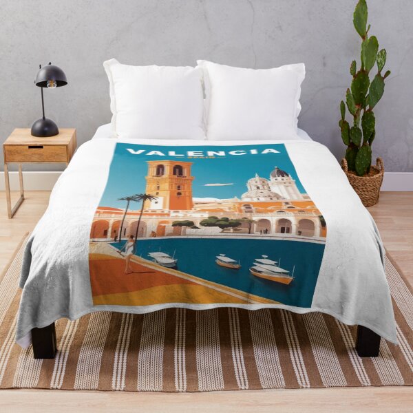Item preview, Valencia Spain cityscape designed and sold by tkhrbika.