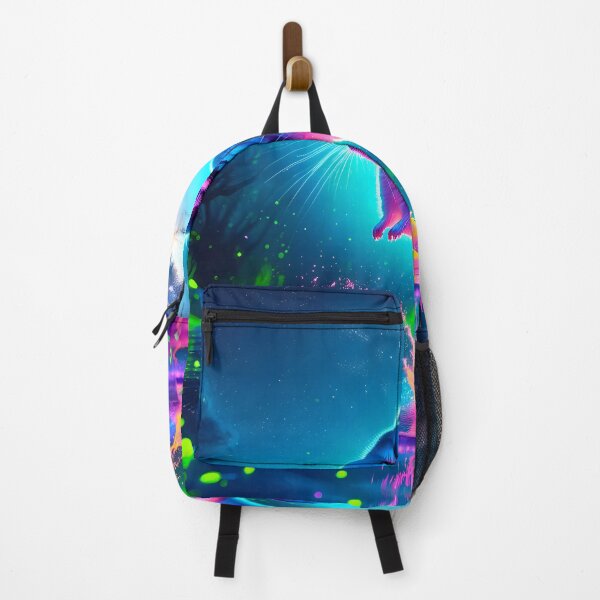 Item preview, Neon Blacklight Style Chinchilla Leap designed and sold by Matt's Artificial Nature.