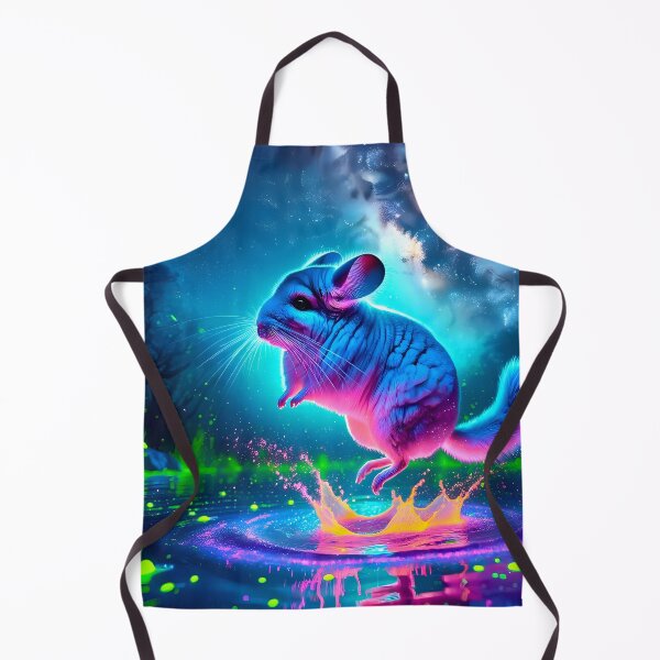Item preview, Neon Blacklight Style Chinchilla Leap designed and sold by Matt's Artificial Nature.